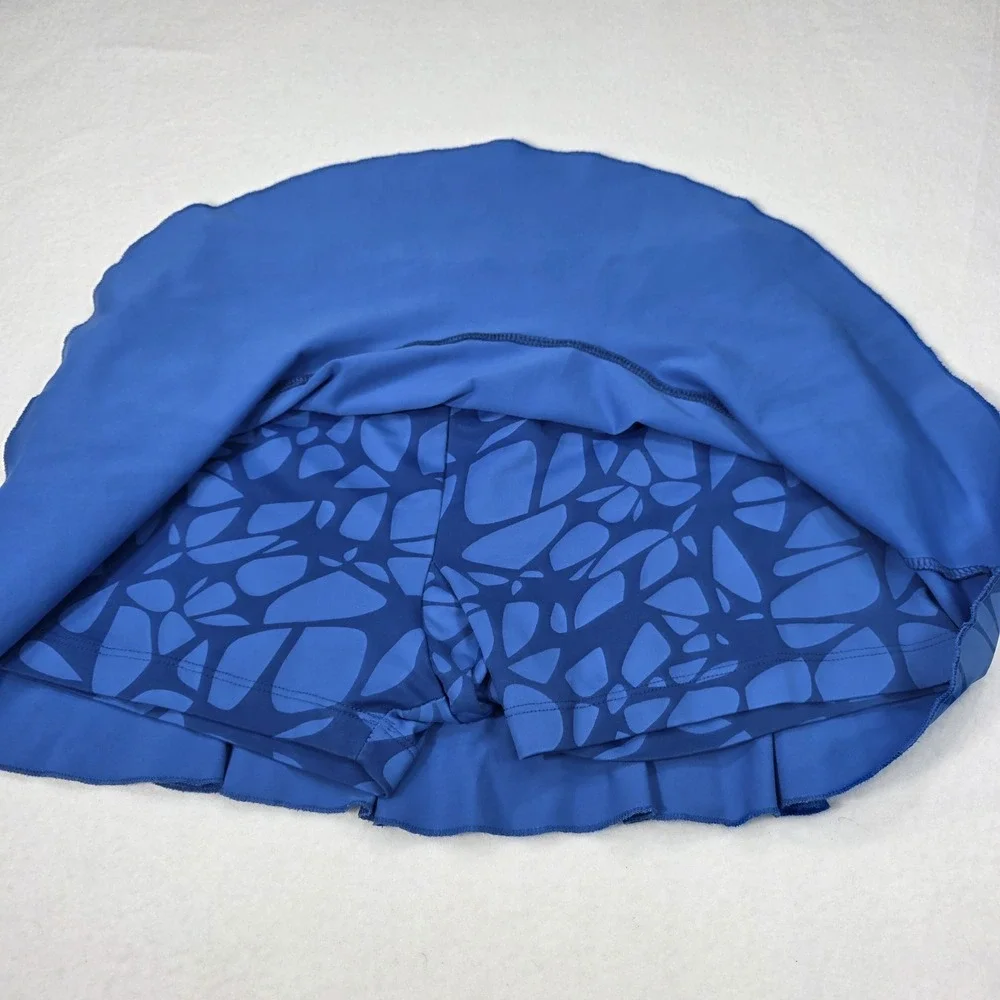 Jerdog Athletic Women's Blue Tennis Pickleball Golf Skirt Skort Size‎ Small USA